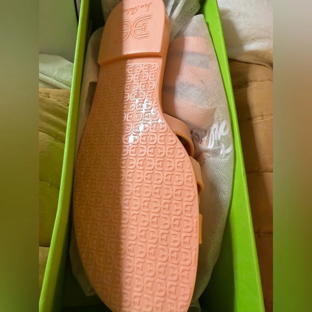 Sam Edelman Pink Jelly Slide Sandals
